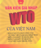 Ebook Văn kiện gia nhập WTO của Việt Nam - NXB Lao động  Xã hội