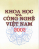 Ebook Khoa học và công nghệ Việt Nam 2002 - Bộ Khoa học và Công nghệ