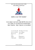 Khóa luận tốt nghiệp: Xuất khẩu gạo sang thị trường Đài Loan của Công ty cổ phần Xuất nhập khẩu Nhất Thành - Thực trạng và giải pháp