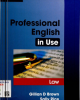 Ebook Professional English in use Law: Part 2
