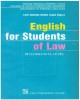 Ebook English for students of Law (Intermediate Level): Part 2