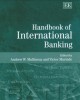 Ebook Handbook of International Banking: Part 1