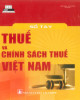 Ebook Sổ tay thuế và chính sách thuế Việt Nam: Phần 1