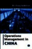 Operations Management in China