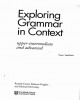 Ebook Exploring grammar in context: upper-intermediate and advanced