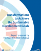Transformations to Achieve the Sustainable Development Goals: Report prepared by The World in 2050 initiative