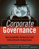 Ebook Corporate governance: Accountability, enterprise and international comparisons