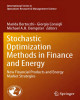 Ebook Stochastic optimization methods in finance and energy: New financial products and energy market strategies