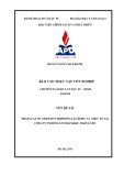 Báo cáo thực tập tốt nghiệp: Pháp luật về chấm dứt hợp đồng lao động và thực tế tại Công Ty TNHH Xuất Nhập Khẩu Hoàng Yến