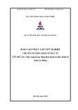 Báo cáo thực tập tốt nghiệp: Thực trạng hoạt động Ban Quản lý Khu Kinh tế tỉnh Cao Bằng
