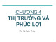 Bài giảng Kinh tế vi mô: Chương 4 - Hà Xuân Thùy