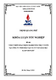 Khóa luận tốt nghiệp: Phát triển hoạt động marketing trực tuyến tại Công ty TNHH Đào Tạo và Tư Vấn Giáo Dục ILAB Vietnam