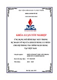 Khóa luận tốt nghiệp: Ứng dụng học máy trong dự báo nguy cơ vỡ nợ của từng khoản vay cho hệ thống tài chính ngân hàng Việt Nam