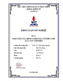 Khóa luận tốt nghiệp: Phân tích tài chính và định giá cổ phiếu VHM của CTCP Vinhomes