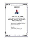 Khóa luận tốt nghiệp: Nghiên cứu sử dụng hệ thống hoạch định nguồn lực ERP tại Công ty TNHH Nước mắm Cana