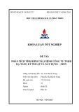 Khóa luận tốt nghiệp: Phân tích tình hình tài chính Công ty TNHH Hạ tầng kỹ thuật và Xây dựng SEEN
