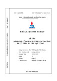 Khóa luận tốt nghiệp: Đánh giá công tác đấu thầu của Công ty Cổ phần Tư vấn Vạn Long