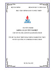 Khóa luận tốt nghiệp: Phát triển hoạt động marketing trực tuyến tại Công ty TNHH Blue Education