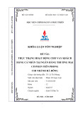 Khóa luận tốt nghiệp: Thực trạng hoạt động cho vay khách hàng cá nhân tại Ngân hàng Thương mại Cổ phần Tiên Phong – Chi nhánh Hà Đông