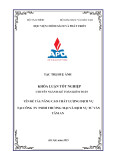Khóa luận tốt nghiệp: Nâng cao chất lượng dịch vụ tại Công ty TNHH Thương mại và Dịch vụ Tư vấn Tâm An