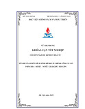 Khóa luận tốt nghiệp: Phân tích tình hình tài chính Công ty Cổ phần Bia - Rượu - Nước Giải Khát Sài Gòn