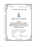 Khóa luận tốt nghiệp: Một số giải pháp phát triển hoạt động tư vấn đấu thầu tại Công ty TNHH Tư vấn và Đầu tư Thương mại CDH