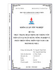 Khóa luận tốt nghiệp: Thực trạng hoạt động huy động vốn tiền gửi tại Ngân hàng Nông nghiệp và Phát triển Nông thôn Việt Nam – Chi nhánh Hà Nội 2