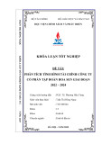 Khóa luận tốt nghiệp: Phân tích tình hình tài chính Công ty Cổ phần Tập đoàn Hoa Sen giai đoạn 2022 – 2024