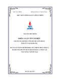 Khóa luận tốt nghiệp: Xây dựng mô hình học máy trong phân tích và dự đoán rủi ro tín dụng khách hàng cá nhân tại ngân hàng thương mại