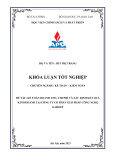 Khóa luận tốt nghiệp: Kế toán doanh thu, chi phí và xác định kết quả kinh doanh tại Công ty Cổ phần Giải pháp Công nghệ Gadget