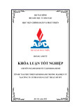Khóa luận tốt nghiệp: Phát triển kinh doanh thương mại điện tử tại Công ty Cổ phần Bán lẻ Kỹ thuật số FPT