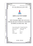 Khóa luận tốt nghiệp: Phân tích hoạt động thu ngân sách trên địa bàn quận Ngô Quyền, thành phố Hải Phòng giai đoạn 2021–2023