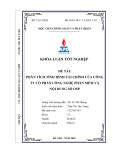 Khóa luận tốt nghiệp: Phân tích tình hình tài chính của Công ty Cổ phần Công nghệ Phần mềm và Nội dung số OSP