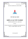 Khóa luận tốt nghiệp: Kế toán bán hàng và xác định kết quả kinh doanh tại Công ty TNHH Fujishan Việt Nam
