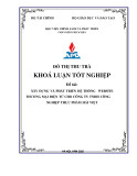 Khóa luận tốt nghiệp: Xây dựng và phát triển hệ thống website thương mại điện tử cho Công ty TNHH Công nghiệp Thực phẩm Hải Việt
