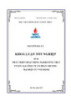 Khóa luận tốt nghiệp: Phát triển hoạt động marketing trực tuyến tại Công ty Cổ phần Thương mại Điện tử VNE Home