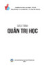 Giáo trình Quản trị học