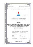 Khóa luận tốt nghiệp: Dịch vụ giao nhận hàng hóa nhập khẩu nguyên container bằng đường biển tại Công ty TNHH Thương mại và Logistics HAFA