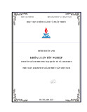 Khóa luận tốt nghiệp: Thúc đẩy logistics ngành thủy sản Việt Nam