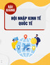 Bài giảng Hội nhập kinh tế quốc tế