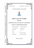 Khóa luận tốt nghiệp: Giải pháp nâng cao năng lực cạnh tranh Công ty Cổ phần Điện Master