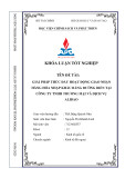 Khóa luận tốt nghiệp: Giải pháp thúc đẩy hoạt động giao nhận hàng hóa nhập khẩu bằng đường biển tại Công ty TNHH Thương mại và Dịch vụ Alibao