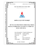 Khóa luận tốt nghiệp: Giải pháp hoàn thiện hoạt động Digital Marketing tại Công ty TNHH Xây dựng Việt Hùng