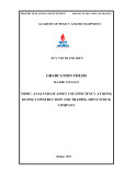Khóa luận tốt nghiệp: Analysis of Asset Use Efficiency at Dong Duong Construction and Trading Joint Stock Company