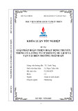 Khóa luận tốt nghiệp: Giải pháp hoàn thiện hoạt động truyền thông của Công ty CP Dịch vụ Du lịch và Vận tải biển Trường Thành QN