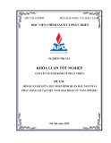Khóa luận tốt nghiệp: Mối quan hệ giữa thu nhập bình quân đầu người và phát thải CO₂ tại Việt Nam giai đoạn 1995–2021