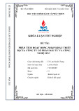 Khóa luận tốt nghiệp: Phân tích hoạt động nhập khẩu thiết bị của Công ty Cổ phần Đầu tư và Công nghệ HVC