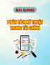 Bài Giảng Phân tích kỹ thuật trong tài chính